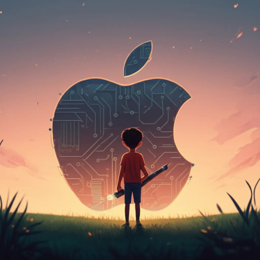 La matita perpetua e la mela: il piccolo Davide vicentino che sfida il gigante Apple Cover